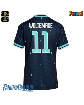 Germania Nick Woltemade #11 Echipament de Fotbal Replică Mondial 2026 Femei Deplasare